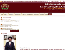 Tablet Screenshot of kv2adampur.org